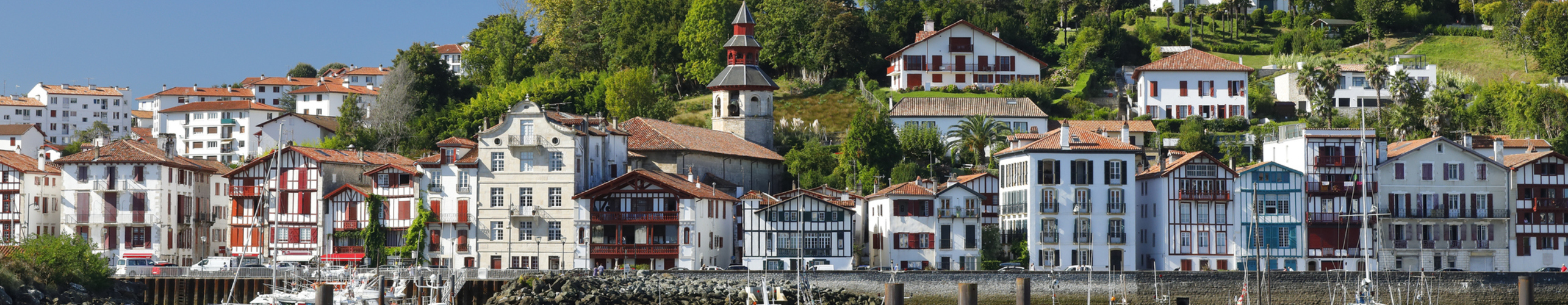 Maisons basque sur le port